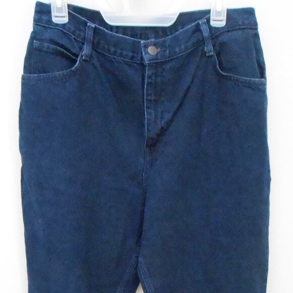 Women's Gitano Dark Wash Blue Jeans-Size 16 Average-Inseam 31.5", Rise-13" - Picture 1 of 6